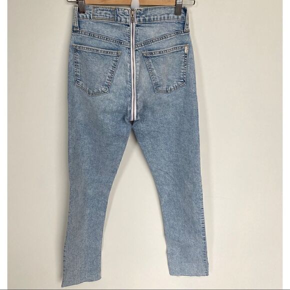 Ziwy Women's Blue Gloria Original Back Zip Jeans - Picture 8 of 13